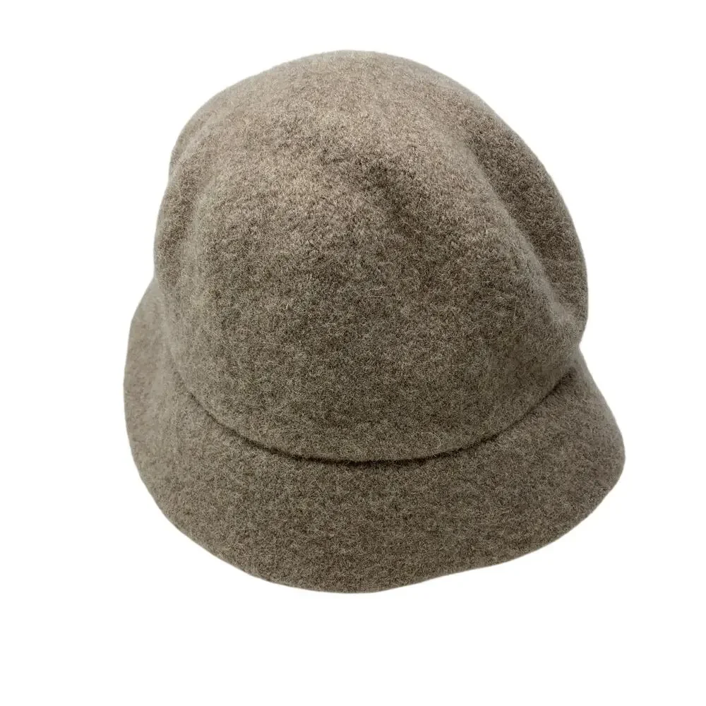 J.Crew Bucket Hat Womens One Size Beige Cream 100% Wool